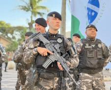 A Operação Sinergia IV integra as ações da Missão Paraná, estratégia do Governo do Estado voltada à descentralização das políticas públicas de segurança