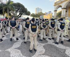 A Operação Sinergia IV integra as ações da Missão Paraná, estratégia do Governo do Estado voltada à descentralização das políticas públicas de segurança