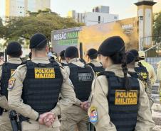 A Operação Sinergia IV integra as ações da Missão Paraná, estratégia do Governo do Estado voltada à descentralização das políticas públicas de segurança