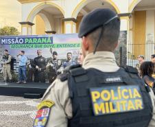A Operação Sinergia IV integra as ações da Missão Paraná, estratégia do Governo do Estado voltada à descentralização das políticas públicas de segurança