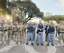 A Operação Sinergia IV integra as ações da Missão Paraná, estratégia do Governo do Estado voltada à descentralização das políticas públicas de segurança