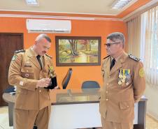 Durante a solenidade, foram entregues a Medalha “Guardião do Norte Pioneiro” e a Medalha Policial Militar
