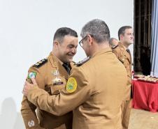 Durante a solenidade, foram entregues a Medalha “Guardião do Norte Pioneiro” e a Medalha Policial Militar