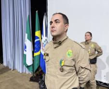 Durante a solenidade, foram entregues a Medalha “Guardião do Norte Pioneiro” e a Medalha Policial Militar