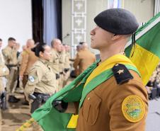 Durante a solenidade, foram entregues a Medalha “Guardião do Norte Pioneiro” e a Medalha Policial Militar