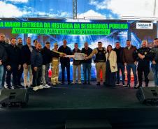 Entrega de viaturas São José dos Pinhais