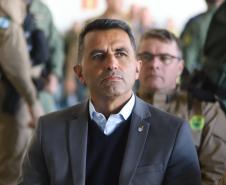 Na ocasião, o tenente-coronel Andrey Müller Iark transmitiu a função ao tenente-coronel Márcio Valim de Souza