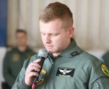 Na ocasião, o tenente-coronel Andrey Müller Iark transmitiu a função ao tenente-coronel Márcio Valim de Souza