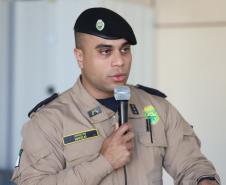 Na ocasião, o tenente-coronel Andrey Müller Iark transmitiu a função ao tenente-coronel Márcio Valim de Souza
