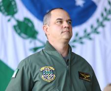 Na ocasião, o tenente-coronel Andrey Müller Iark transmitiu a função ao tenente-coronel Márcio Valim de Souza