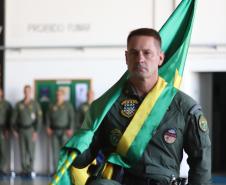 Na ocasião, o tenente-coronel Andrey Müller Iark transmitiu a função ao tenente-coronel Márcio Valim de Souza