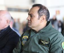 Na ocasião, o tenente-coronel Andrey Müller Iark transmitiu a função ao tenente-coronel Márcio Valim de Souza