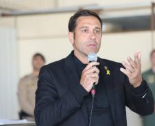 Na ocasião, o tenente-coronel Andrey Müller Iark transmitiu a função ao tenente-coronel Márcio Valim de Souza