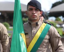 A Polícia Militar do Paraná (PMPR) realizou, na tarde desta quarta-feira (27), a solenidade de entrega de comando do 15º Batalhão de Polícia Militar (15º BPM)