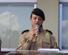 A Polícia Militar do Paraná (PMPR) realizou, na tarde desta quarta-feira (27), a solenidade de entrega de comando do 15º Batalhão de Polícia Militar (15º BPM)
