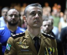 Durante a solenidade, foram entregues a Medalha “Guardião do Norte Pioneiro” e a Medalha Policial Militar