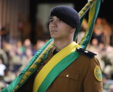 Durante a solenidade, foram entregues a Medalha “Guardião do Norte Pioneiro” e a Medalha Policial Militar