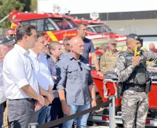 A PMPR recebeu um conjunto de investimentos voltados à modernização da estrutura operacional, ampliação da capacidade tática e fortalecimento da presença ostensiva em todo o território paranaense