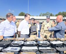 A PMPR recebeu um conjunto de investimentos voltados à modernização da estrutura operacional, ampliação da capacidade tática e fortalecimento da presença ostensiva em todo o território paranaense