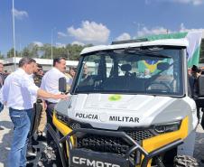 A PMPR recebeu um conjunto de investimentos voltados à modernização da estrutura operacional, ampliação da capacidade tática e fortalecimento da presença ostensiva em todo o território paranaense
