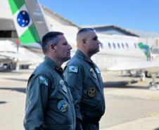 Na ocasião, o tenente-coronel Andrey Müller Iark transmitiu a função ao tenente-coronel Márcio Valim de Souza