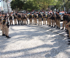 PMPR reforça operações e amplia policiamento na região central