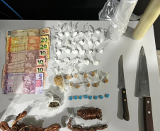 PMPR e PCPR desarticulam ponto de tráfico de drogas em Japira