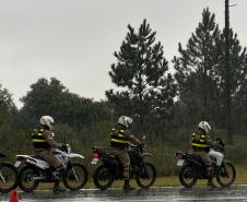 Policiais da PMPR concluem treinamento para escolta de autoridades e comboios