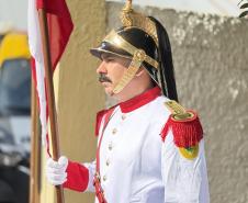 Durante a solenidade, foi ressaltada a trajetória do 20º BPM, criado em 7 de junho de 2006