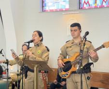 PMPR participa das celebrações da Páscoa dos Militares em Curitiba
