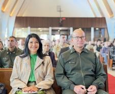 PMPR participa das celebrações da Páscoa dos Militares em Curitiba