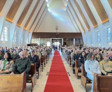 PMPR participa das celebrações da Páscoa dos Militares em Curitiba