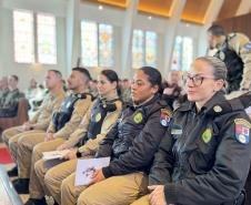 PMPR participa das celebrações da Páscoa dos Militares em Curitiba