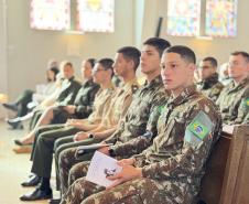 PMPR participa das celebrações da Páscoa dos Militares em Curitiba