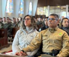 PMPR participa das celebrações da Páscoa dos Militares em Curitiba