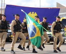 Durante a solenidade, foi ressaltada a trajetória do 20º BPM, criado em 7 de junho de 2006