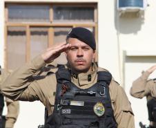 Durante a solenidade, foi ressaltada a trajetória do 20º BPM, criado em 7 de junho de 2006