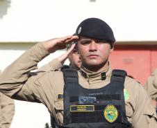 Durante a solenidade, foi ressaltada a trajetória do 20º BPM, criado em 7 de junho de 2006