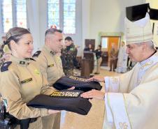 PMPR participa das celebrações da Páscoa dos Militares em Curitiba