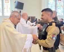 PMPR participa das celebrações da Páscoa dos Militares em Curitiba