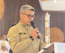 PMPR participa das celebrações da Páscoa dos Militares em Curitiba