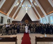 PMPR participa das celebrações da Páscoa dos Militares em Curitiba
