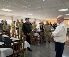 PMPR participa das celebrações da Páscoa dos Militares em Curitiba