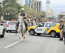 PMPR amplia presença policial em áreas estratégicas da capital