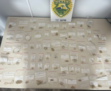 PMPR recupera joias avaliadas em R$ 763 mil e apreende adolescente por furto em Curitiba