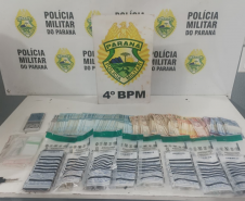 PMPR desarticula tráfico delivery e apreende R$ 10 mil em Maringá