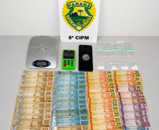 PMPR prende homem por tráfico de drogas durante ação em Irati