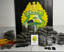 PMPR prende casal e apreende mais de 27 quilos de drogas em Curitiba