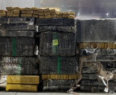 Ação integrada apreende cerca de 700 quilos de maconha e prende suspeito em União da Vitória