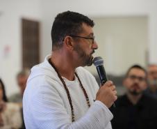 Reunião em Curitiba foi presidida pelo comandante do Comando do Policiamento Especializado, coronel Rogério Gomes Pitz, e abordou a criação de diretrizes para padronizar a atuação policial, com respeito à liberdade religiosa e aos direitos fundamentais.